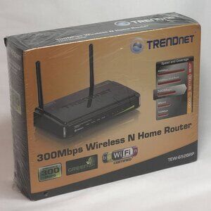 Trendnet 300Mbps Wireless N Home Router TEW 652BRP - New in Factory Sealed Box